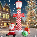 8.1ft Christmas Santa Claus Inflatable Yard Decoration