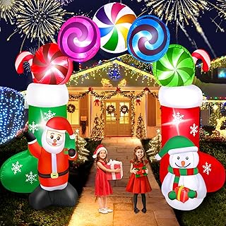 7.8FT Christmas Snowman Inflatable Yard Decoration