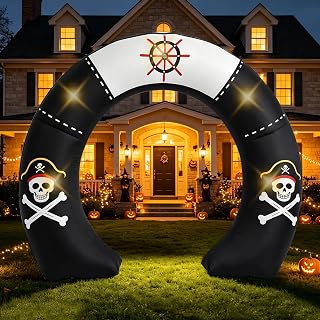8 FT Halloween Archway Inflatable Yard Decoration