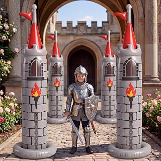 6.2 FT Holiday Inflatable Yard Decoration 4 Pack