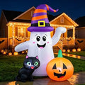 5FT Halloween Ghost Inflatable Yard Decoration
