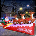 10FT Christmas Reindeer Inflatable Yard Decoration