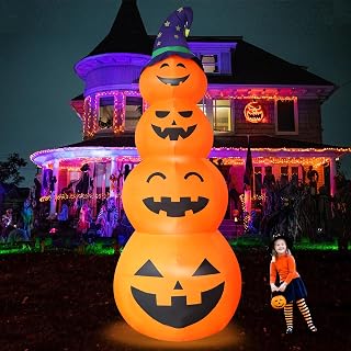 12FT Halloween Witch Inflatable Yard Decoration