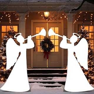 Christmas Nativity Scene Yard Decoration 2 Pcs