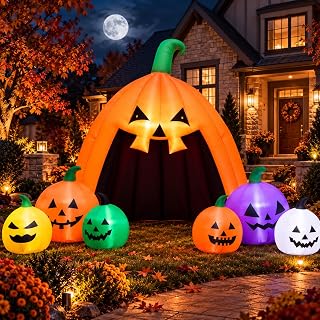 14.5FT Halloween Pumpkin Inflatable Yard Decoration