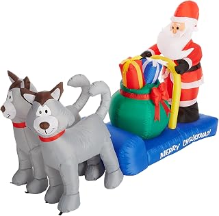 7 FT Christmas Santa Claus Inflatable Yard Decoration