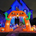 13 FT Halloween Pumpkin Inflatable Yard Decoration