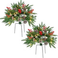 Christmas Christmas Tree Yard Decoration Set of 2