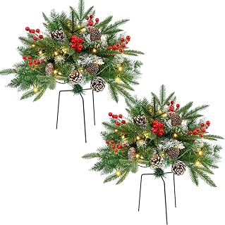Christmas Christmas Tree Yard Decoration Set of 2