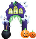 9 FT Halloween Archway Inflatable Yard Decoration