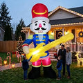 12FT Christmas Nutcracker Inflatable Yard Decoration
