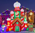10FT Christmas Santa Claus Inflatable Yard Decoration