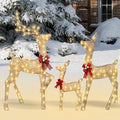 5.2FT Christmas Reindeer Family Yard Decoration