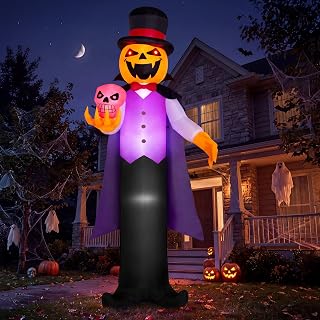 12FT Halloween Ghost Inflatable Yard Decoration