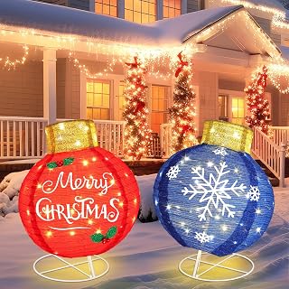 Christmas Yard Decoration 2 Pcs