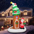 9FT Christmas Santa Claus Inflatable Yard Decoration