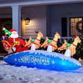 10 FT Christmas Reindeer Inflatable Yard Decoration