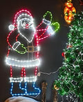 5FT Christmas Santa Claus Yard Decoration