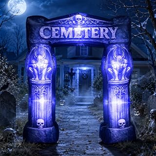 9 Ft Halloween Archway Inflatable Yard Decoration