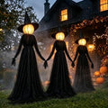 5 FT Halloween Witch Yard Decoration Set of 3