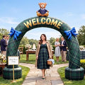 9 Ft Holiday Archway Inflatable Yard Decoration