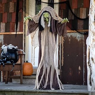 4 Ft Halloween Witch Yard Decoration