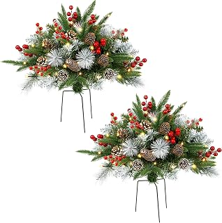 Christmas Christmas Tree Yard Decoration Set of 2