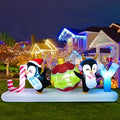 10FT Christmas Penguin Inflatable Yard Decoration
