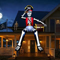 10FT Halloween Skeleton Inflatable Yard Decoration