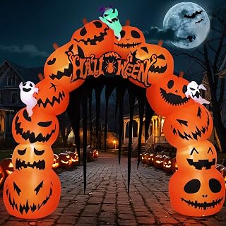 10FT Halloween Pumpkin Inflatable Yard Decoration