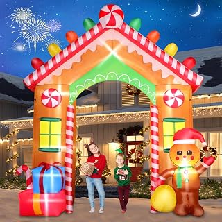9 FT Christmas Gift Box Inflatable Yard Decoration
