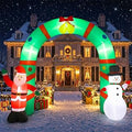 8ft Christmas Archway Inflatable Yard Decoration