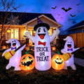8FT Halloween Ghost Inflatable Yard Decoration