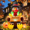 6FT Fall Turkey Inflatable Yard Decoration