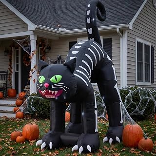 11FT Halloween Skeleton Inflatable Yard Decoration