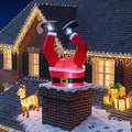 3.5FT Christmas Santa Claus Inflatable Yard Decoration