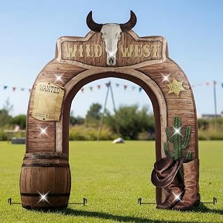 10 FT Holiday Archway Inflatable Yard Decoration