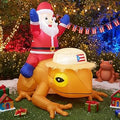 5FT Christmas Santa Claus Inflatable Yard Decoration