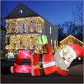 11.8 FT Christmas Santa Claus Inflatable Yard Decoration