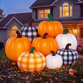 5.91 ft Holiday Pumpkin Inflatable Yard Decoration
