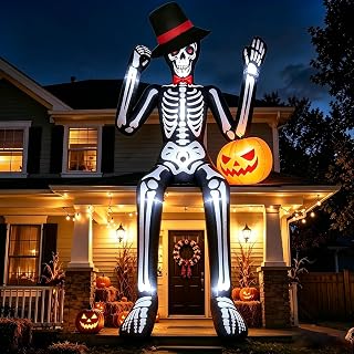 12FT Halloween Pumpkin Inflatable Yard Decoration