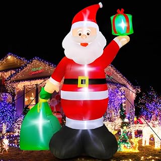 14FT Christmas Santa Claus Inflatable Yard Decoration 6pcs