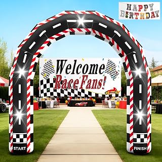 8Ft Holiday Archway Inflatable Yard Decoration