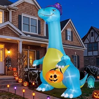 12FT Halloween Witch Inflatable Yard Decoration