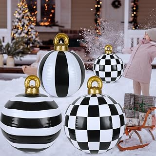 9 Inch Christmas Inflatable Yard Decoration 4 Pcs
