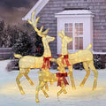 Christmas Reindeer Family Yard Decoration Set of 3