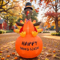 10 ft Fall Turkey Inflatable Yard Decoration
