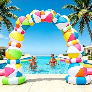 8 FT Holiday Archway Inflatable Yard Decoration