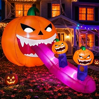 9FT Halloween Pumpkin Inflatable Yard Decoration
