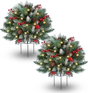 Christmas Christmas Tree Yard Decoration 2 Pack